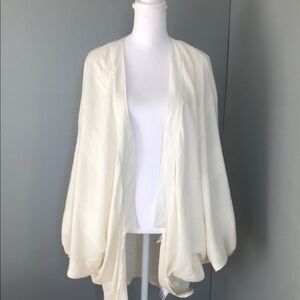 Elegant Cream Resort-wear Beach Cover Up Elegant Summer Party